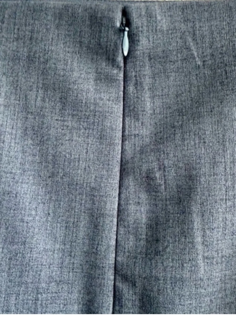 Banana Republic Factory Tailored Mini Skirt Gray Blue Size 0P